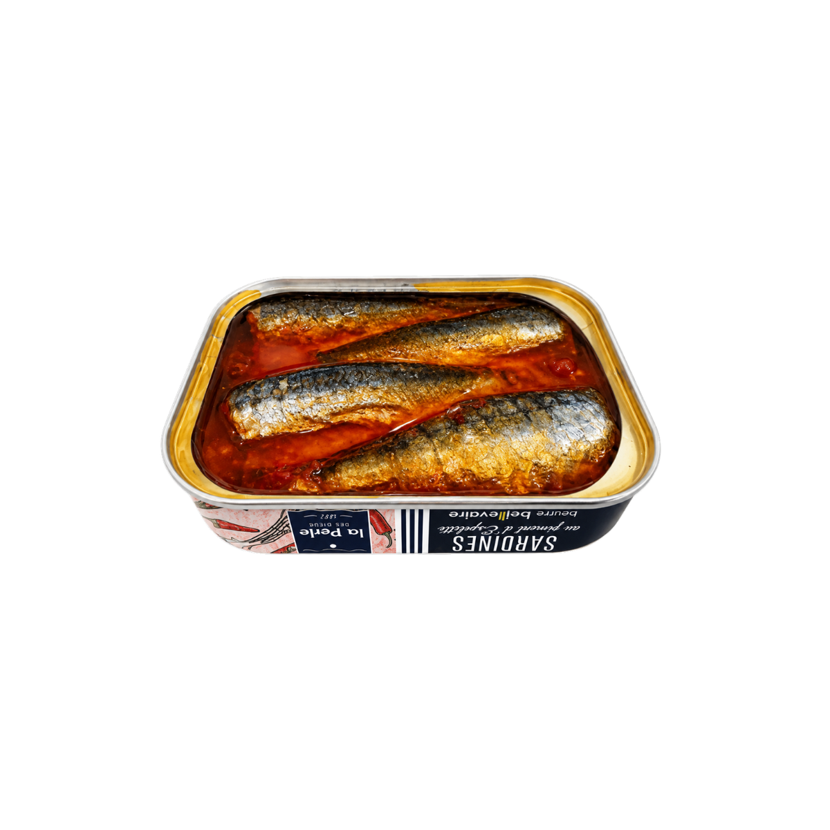 Sardinen in Fassbutter mit Piment d’Espelette | La Perle des Dieux | Frankreich